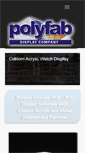 Mobile Screenshot of polyfab-display.com